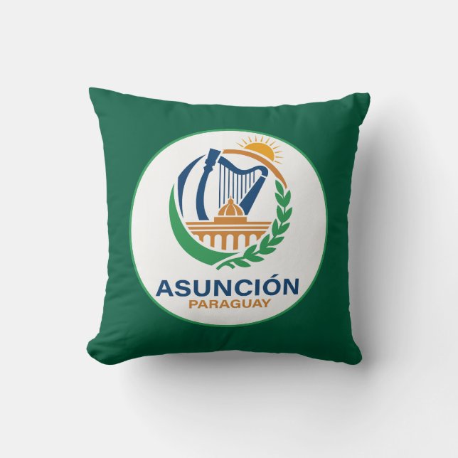 Asuncion Paraguay South America Kissen (Vorderseite)