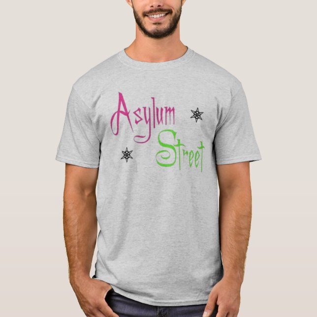 Asyl-Straße "ich schlafe, wenn ich toter" T - T-Shirt (Vorderseite)