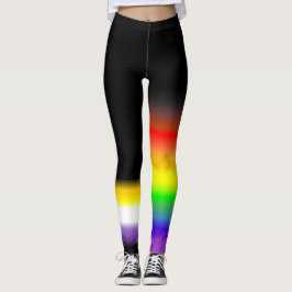 Asymetrischer nonbinary homosexueller leggings