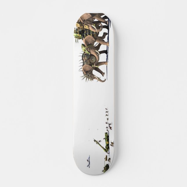 Asymmetrie-Skateboard Skateboard (Vorne)