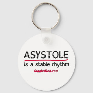 Asystole Medical Spaß Schlüsselanhänger