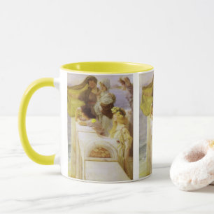 At Aphrodite's Cradle by Sir Lawrence Alma Tadema Tasse