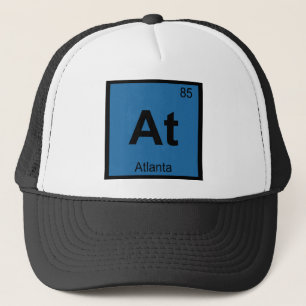 AT - Atlanta Georgia City Chemistry Periodic Table Truckerkappe