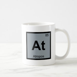AT - Atropos Fates Chemistry Periodisches Tabellen Kaffeetasse