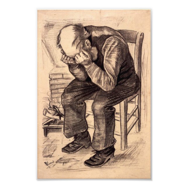 At Eternitys Gate - Van Gogh Fotodruck (Vorne)