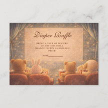 At Home Movie Night Diapper Raffle