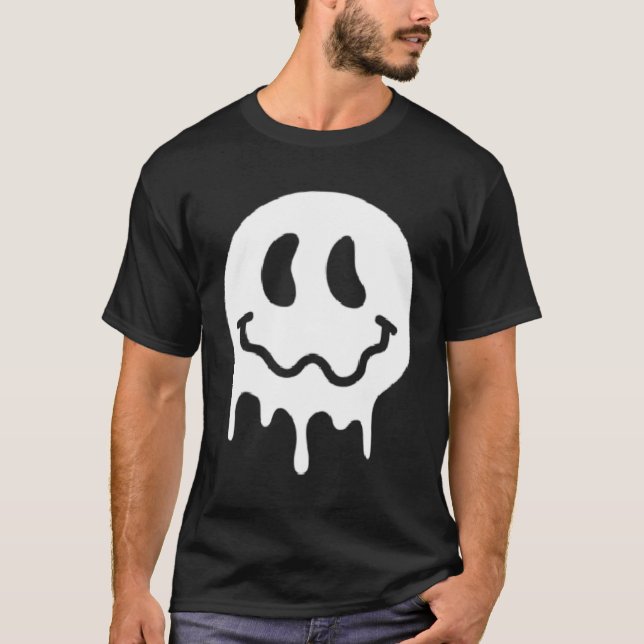 At Least My Trauma Made Me  Positive Saying Groovy T-Shirt (Vorderseite)