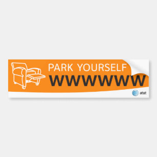 AT&T parken sich Aufkleber Autoaufkleber