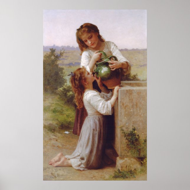 At The Fountain Poster (Vorne)