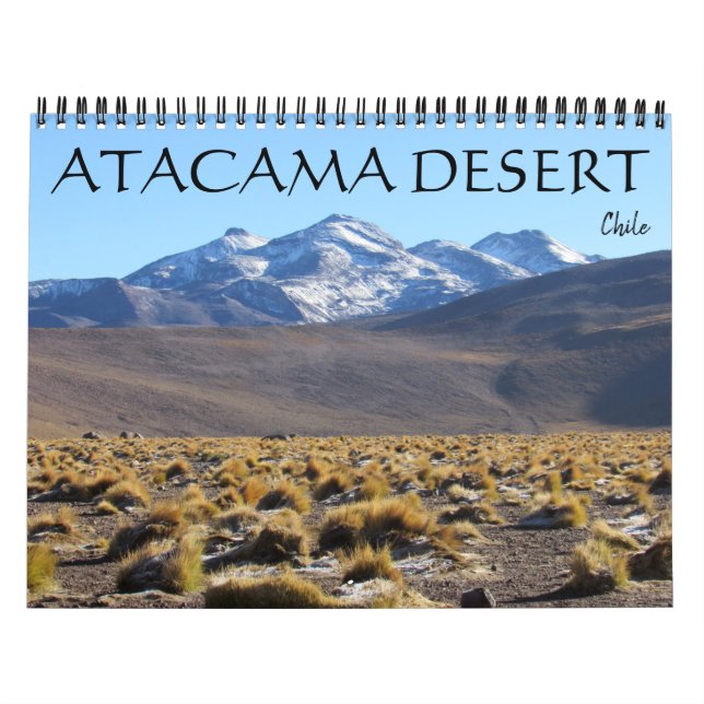 Ataama-Wüste 2025 Kalender (Titelbild)