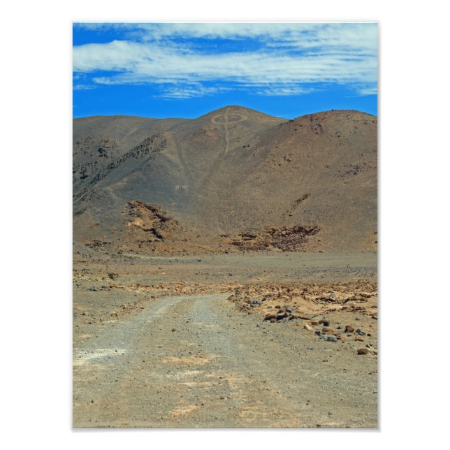 Atacama Geoglyphen Fotodruck (Vorne)