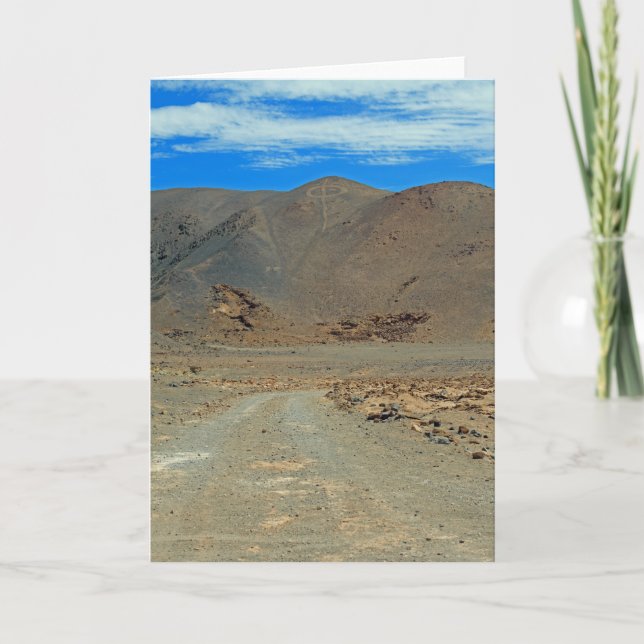 Atacama-Geoglyphen Karte (Vorderseite)