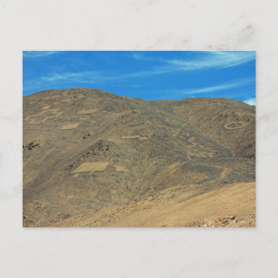 Atacama Geoglyphen Postkarte