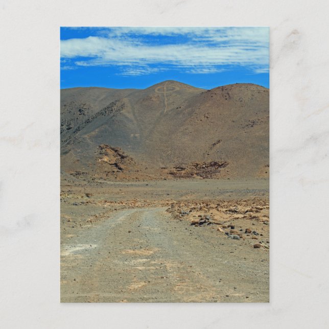 Atacama Geoglyphen Postkarte (Vorderseite)