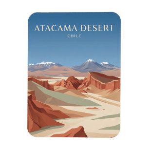 Atacama-Wüste Chile Magnet