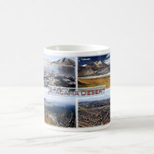 Atacama-Wüste - Chile - Mosaik - Kaffeetasse