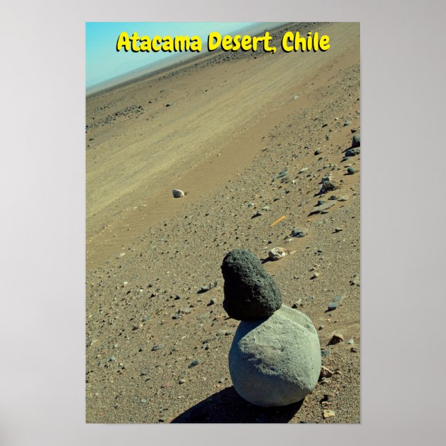 Atacama-Wüste, Chile Poster (Vorne)