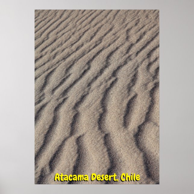 Atacama-Wüste, Chile Poster (Vorne)