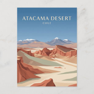 Atacama-Wüste Chile Postkarte