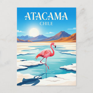 Atacama-Wüste Chile Postkarte