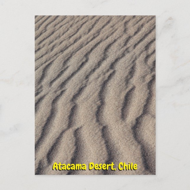 Atacama-Wüste, Chile Postkarte (Vorderseite)