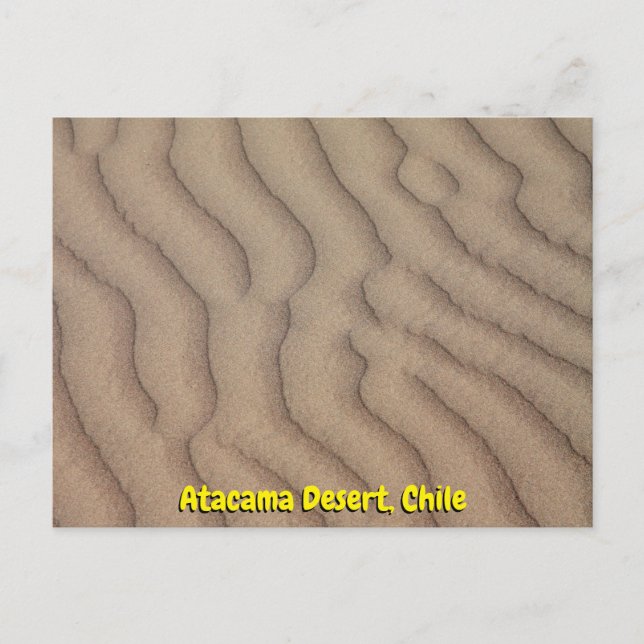 Atacama-Wüste Postkarte (Vorderseite)