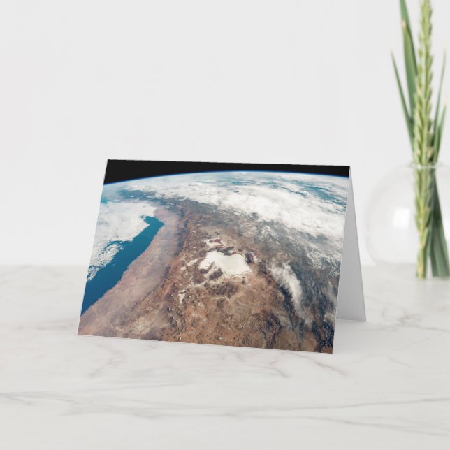 Atacama Wüste und Salzfladen in den Anden Karte (Vorderseite)