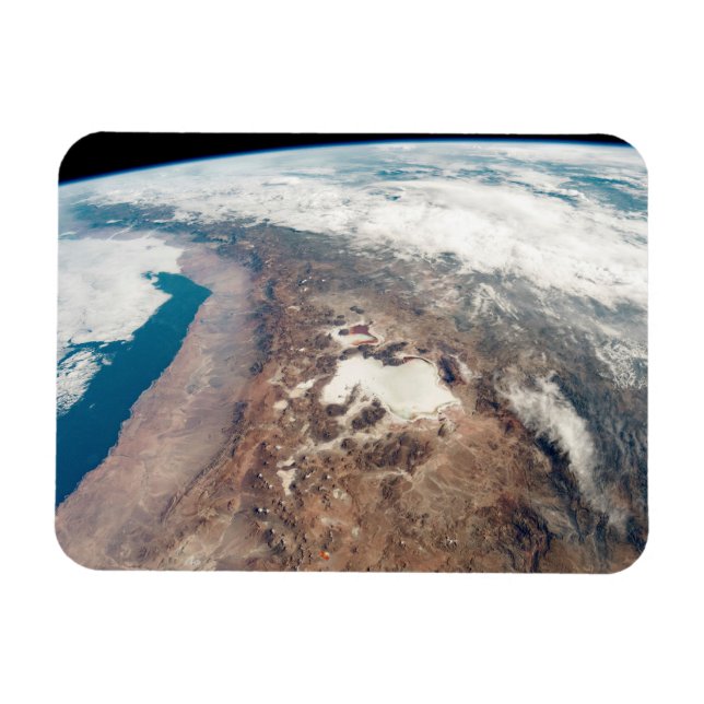 Atacama Wüste und Salzfladen in den Anden Magnet (Horizontal)