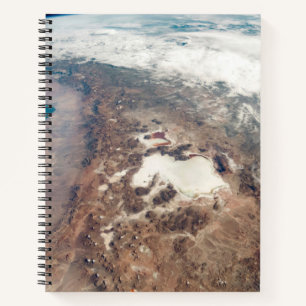 Atacama Wüste und Salzfladen in den Anden Notizbuch