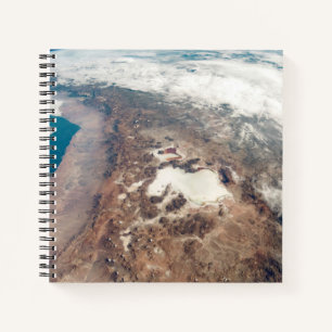 Atacama Wüste und Salzfladen in den Anden Notizbuch