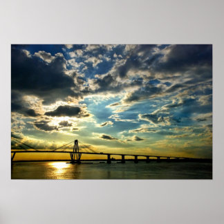 Atardecer en Corrientes Poster