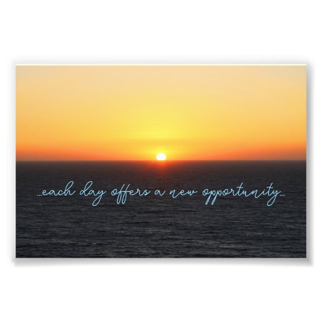 Atardecer Fotodruck (Vorne)