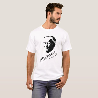 Ataturk T - Shirt mit Zeichen