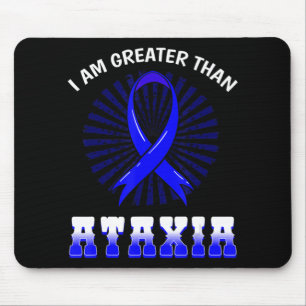 Ataxia Awareness Neurological Sign Hemiataxia Blue Mousepad