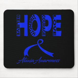 Ataxia Awareness T-Shirt8 Mousepad