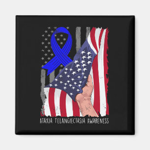 Ataxia Telangiectasia Bewusstsein Amerikanische Fl Magnet
