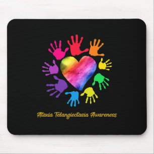 Ataxia Telangiektasie Bewusstsein Hände Ataxia Tel Mousepad