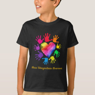 Ataxia Telangiektasie Bewusstsein Hände Ataxia Tel T-Shirt