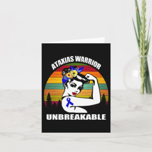 Ataxia Warrior Awareness Automatische Unterstützun Karte