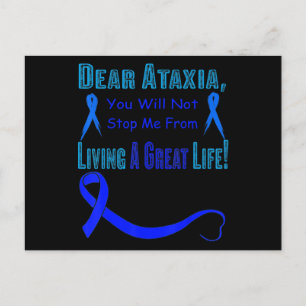Ataxie Awareness T - Shirt107 Postkarte
