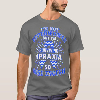 Ataxie Bewusstsein ist nicht die Superfrau, sonder T-Shirt
