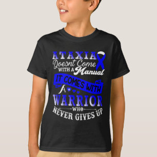Ataxie-Bewusstsein-Warrior-Familienunterstützung T-Shirt