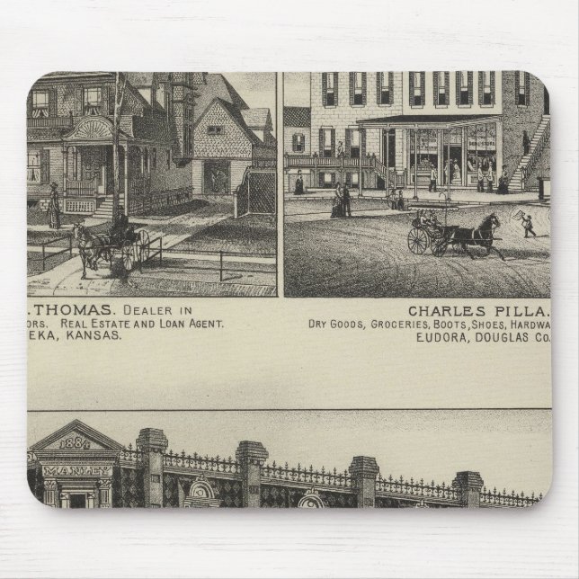 Atchison, Kansas Mousepad (Vorne)