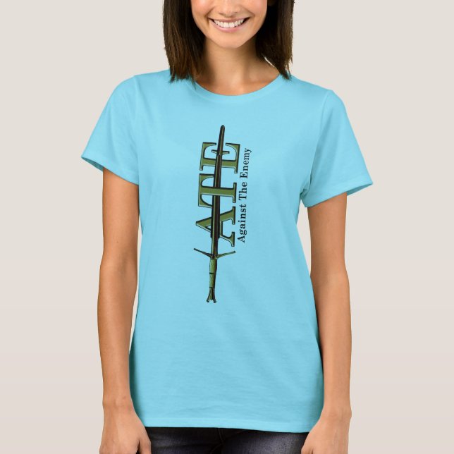 ATE Against the Enemy Side Logo T-Shirt (Vorderseite)