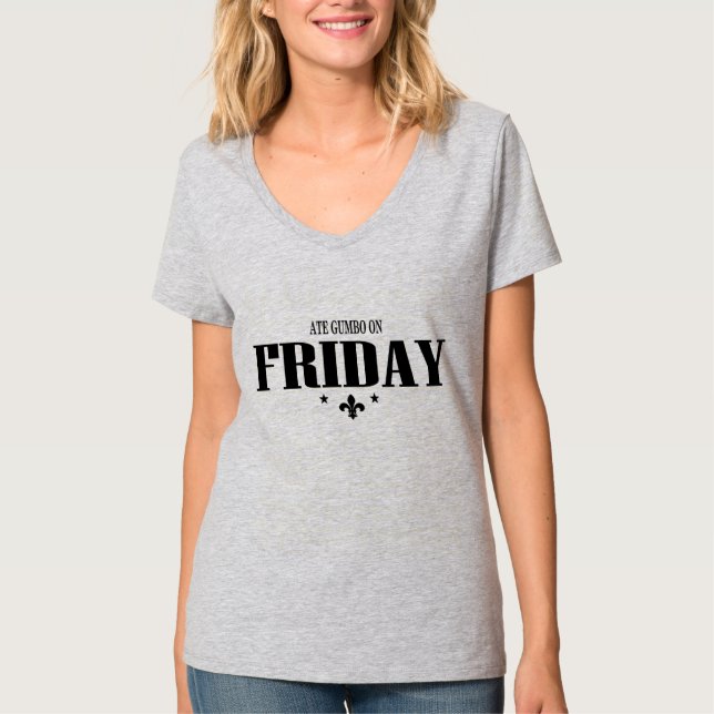 Ate Gumbo Freitag T-Shirt (Vorderseite)