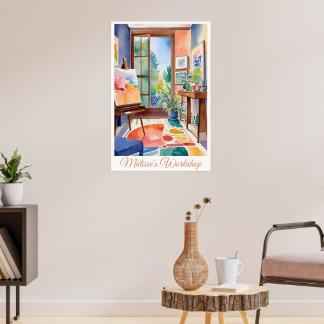 Atelier de Matisse - Poster