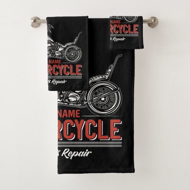 Atelier de réparation de motocyclette personnalisé (En situation)