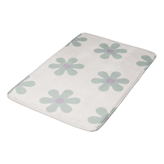 Atelier Nr. 03 – Blume Badematte (Schrägansicht)