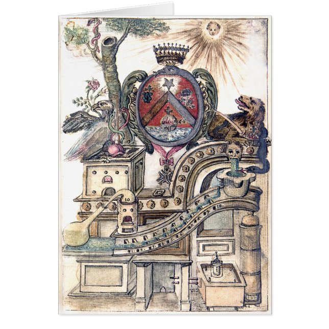 Atelier symbolique d'alchimie (Devant)