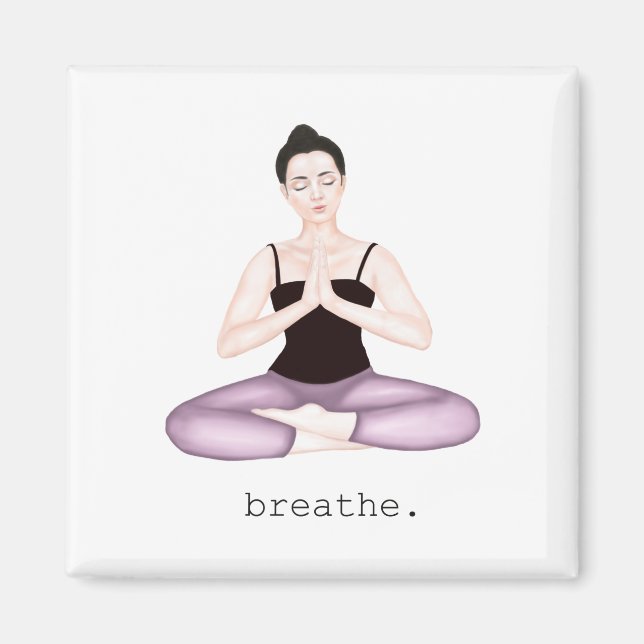 Atem. Achtsamkeit Magnet (Vorne)